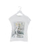 A White Short Sleeve T Shirts from Elsy in size 4T for girl. (Front View)