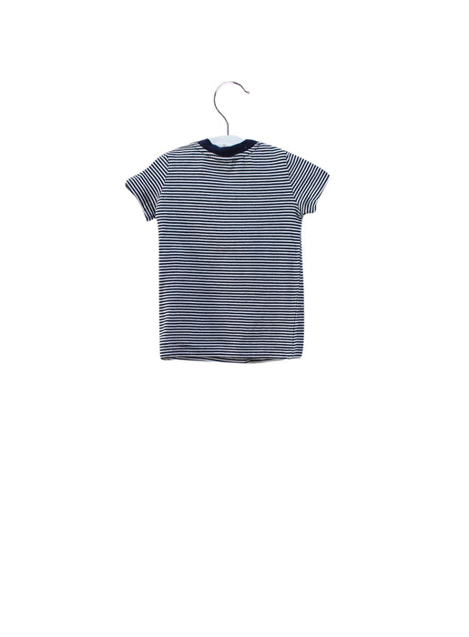 A Black Short Sleeve T Shirts from Seed in size 0-3M for girl. (Front View)