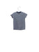 A Black Short Sleeve T Shirts from Seed in size 0-3M for girl. (Front View)