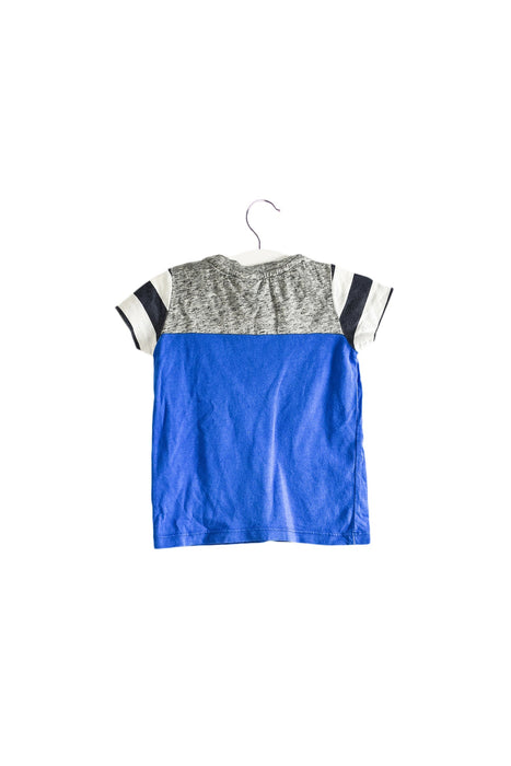 A Grey Short Sleeve T Shirts from Seed in size 0-3M for boy. (Back View)