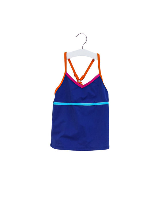 A Navy Bikinis from Lands' End in size 4T for girl. (Front View)