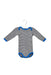 A Blue Long Sleeve Bodysuits from Petit Bateau in size 3-6M for neutral. (Front View)