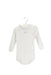 A White Long Sleeve Bodysuits from Petit Bateau in size 6-12M for neutral. (Back View)