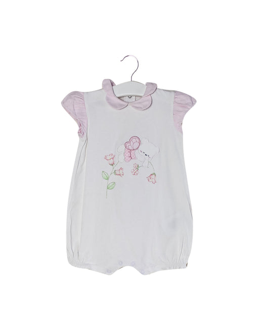 A White Bodysuits from Mayoral in size 6-12M for girl. (Front View)