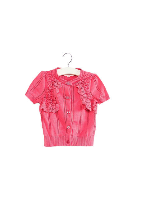 A Pink Cardigans from Nicholas & Bears in size 2T for girl. (Front View)
