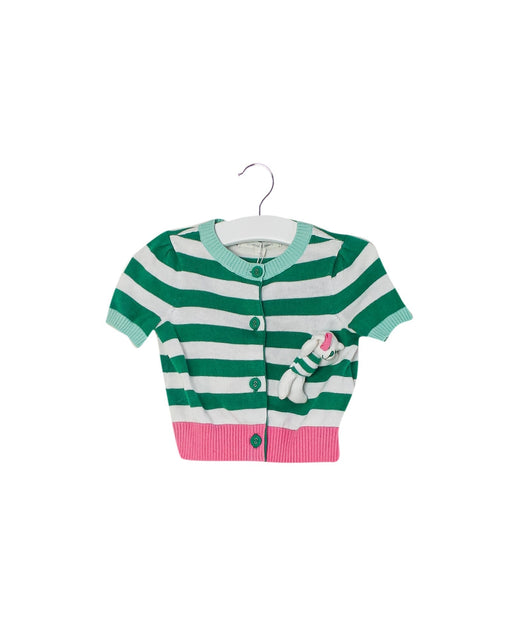 A Green Cardigans from Nicholas & Bears in size 0-3M for girl. (Front View)