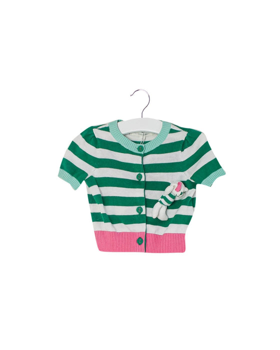 A Green Cardigans from Nicholas & Bears in size 0-3M for girl. (Front View)