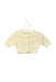 A Beige Cardigans from Nicholas & Bears in size 0-3M for girl. (Front View)