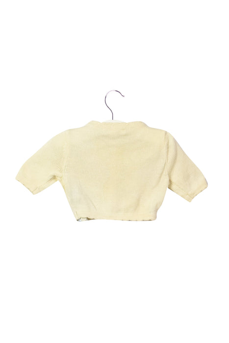 A Beige Cardigans from Nicholas & Bears in size 0-3M for girl. (Back View)