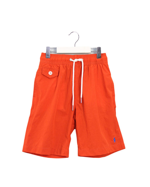 A Orange Shorts from Polo Ralph Lauren in size 5T for boy. (Front View)