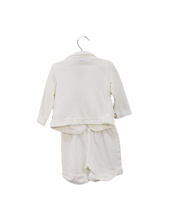 A Ivory Blazers from Il Gufo in size 6-12M for boy. (Back View)