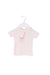 A Pink Short Sleeve T Shirts from Seed in size 0-3M for girl. (Front View)