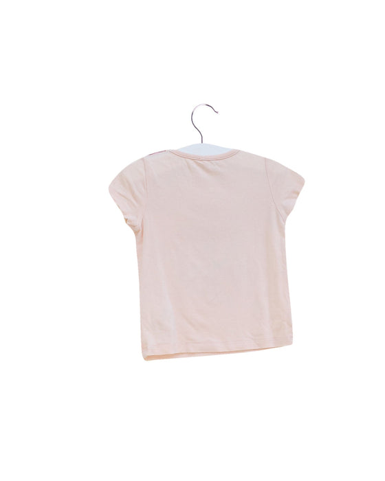A Pink Short Sleeve T Shirts from Paul Smith in size 6-12M for girl. (Back View)