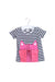 A Black Short Sleeve T Shirts from Seed in size 3-6M for girl. (Back View)