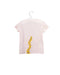 A Pink Short Sleeve T Shirts from Seed in size 6-12M for girl. (Front View)