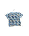 A Blue Short Sleeve T Shirts from and the little dog laughed in size 3-6M for boy. (Back View)
