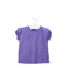 A Purple Short Sleeve T Shirts from Jojo Maman Bébé in size 6-12M for girl. (Front View)