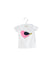 A White Short Sleeve T Shirts from Seed in size 0-3M for girl. (Back View)