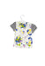 A White Short Sleeve T Shirts from Hakka in size 4T for girl. (Back View)