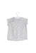 A Grey Short Sleeve T Shirts from 7 For All Mankind in size 6-12M for girl. (Back View)