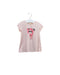 A Pink Short Sleeve T Shirts from Momonittu in size 2T for girl. (Back View)