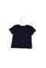 A Navy Short Sleeve T Shirts from Janie & Jack in size 6-12M for boy. (Front View)