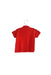 A Red Short Sleeve Polos from Polo Ralph Lauren in size 6-12M for boy. (Back View)