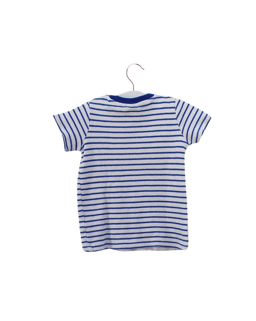 A Blue Short Sleeve T Shirts from Seed in size 3-6M for girl. (Front View)