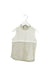 A Grey Sleeveless Tops from Gingersnaps in size 4T for girl. (Front View)