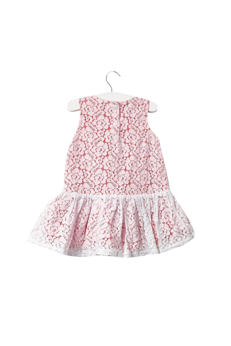 A Pink Sleeveless Tops from Juicy Couture in size 18-24M for girl. (Front View)