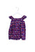 A Purple Sleeveless Tops from Lovie by Mary J in size 10Y for girl. (Front View)