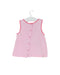A Pink Sleeveless Tops from Chicco in size 12-18M for girl. (Back View)