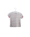 A Pink Sleeveless Tops from Petit Bateau in size 6-12M for girl. (Back View)