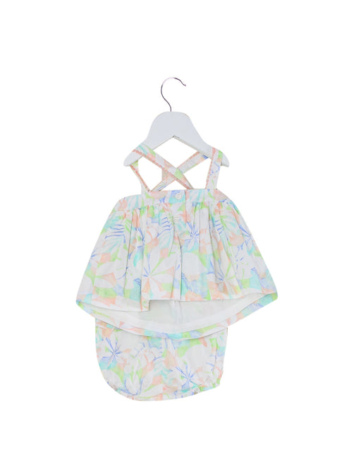 A Multicolour Sleeveless Tops from Janie & Jack in size 3-6M for girl. (Front View)