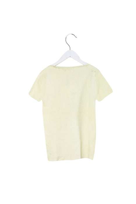 A Yellow Short Sleeve Tops from Nicholas & Bears in size 12Y for girl. (Back View)