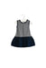 A Navy Sleeveless Tops from Seed in size 3-6M for girl. (Back View)