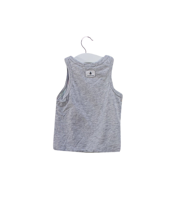 A Grey Sleeveless Tops from Country Road in size 3-6M for girl. (Back View)
