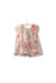 A Pink Short Sleeve Tops from Bonpoint in size 2T for girl. (Front View)