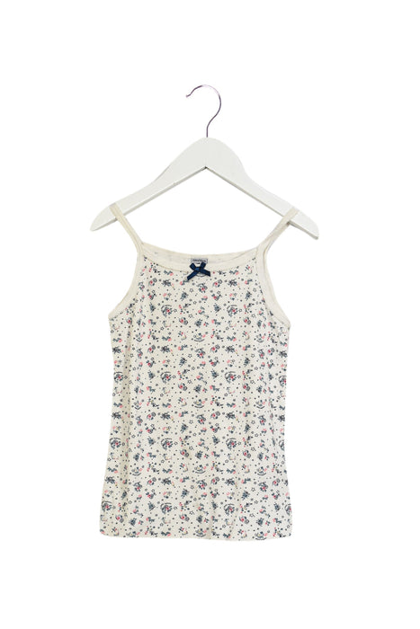 A White Sleeveless Tops from Petit Bateau in size 3-6M for girl. (Back View)