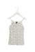 A White Sleeveless Tops from Petit Bateau in size 3-6M for girl. (Back View)