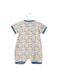 A White Rompers from Chateau de Sable in size 12-18M for boy. (Back View)