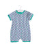 A Blue Rompers from Chateau de Sable in size 3-6M for boy. (Front View)