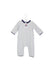A Grey Jumpsuits from Jacadi in size 3-6M for boy. (Back View)