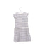 A White Short Sleeve Dresses from Petit Bateau in size 12-18M for girl. (Back View)