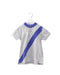 A Grey Short Sleeve Polos from Shanghai Tang in size 4T for boy. (Front View)