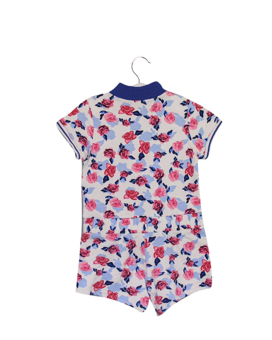 A Blue Short Sleeve Rompers from Juicy Couture in size 12-18M for girl. (Back View)