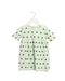 A Green Short Sleeve Dresses from Little Starters in size 6-12M for girl. (Front View)