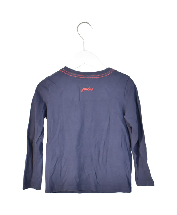A Grey Long Sleeve Tops from Joules in size 5T for neutral. (Back View)