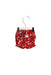 Red Petit Bateau Baby Shorts 6M at Retykle Singapore