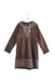 Brown Antik Batik Kids Dress 10 at Retykle Singapore